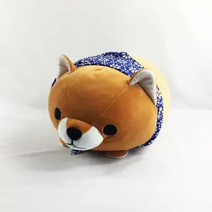 新款男女通用Dakimakura Shiba Inu狗毛绒枕头可爱靠垫填充pp棉适合8-24个月