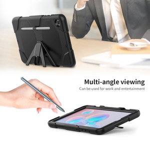 Custodia per Tablet con protezione completa del corpo per <span class=keywords><strong>Samsung</strong></span> Galaxy <span class=keywords><strong>Tab</strong></span> <span class=keywords><strong>S6</strong></span> <span class=keywords><strong>Lite</strong></span> 10.4 pollici P610 P615 custodia protettiva per cavalletto integrata - Product Image 6