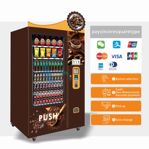 Máquina Expendedora de Café Automática de 24 Horas con Sistema de Pago Múltiple, Diseño 2025, Garantía de 12 Meses, Venta de Bebidas y Aperitivos - Product Image 3