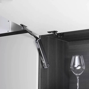 Amortiguadores Hidráulicos para Puertas de Armario, Puertas Abatibles, Tocadores, Uso Doméstico, Aleación de Níquel y Aluminio, Tipo B, Little Elf Modern - Product Image 3