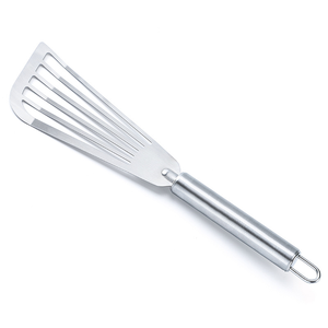 Espátula para Hamburguesas de Acero Inoxidable DFT01, Tamaño Pequeño y Grande, Espátula Metálica Antiadherente de Acero Inoxidable 304 para Pescado, para Cocinar - Product Image 1