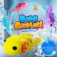 Bon marché Robot de natation alimenté par batterie chats animaux de compagnie Jouet de bain poisson de simulation électronique avec lumières LED