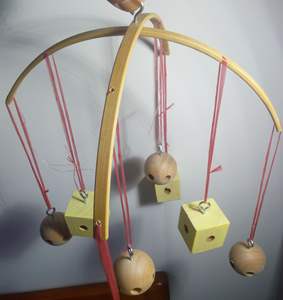 Anneau suspendu de concepteur moderne support de carillon éolien décoratif avec <span class=keywords><strong>attrape</strong></span>-rêves bricolage approvisionnement de la fabrication de cercles en bambou - Product Image 5