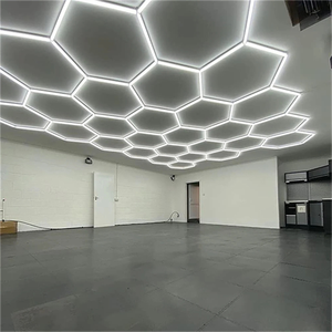 ไฟ LED ตกแต่งผนังรูปหกเหลี่ยม ดีไซน์<span class=keywords><strong>ฟรี</strong></span> สำหรับตกแต่งห้องรถยนต์ ห้องนั่งเล่น - Product Image 2