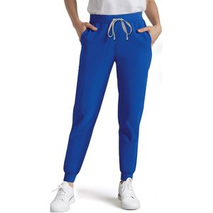 Pantalones Médicos FOXA para Mujer, Tipo Jogger con 6 Bolsillos, Cintura Media con Cordón Ajustable, Pantalones Cargo Suaves, Uniformes de Hospital - Product Image 1