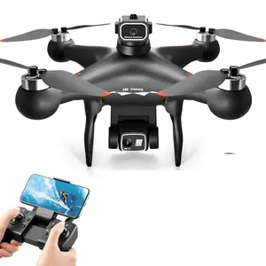 Drone mini penghindar hambatan 2023 S116 fly 15 menit, kontrol aplikasi satu tombol kembali FPV 4k drone profesional dengan kamera