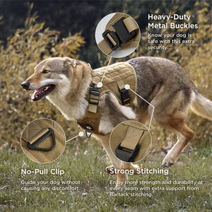 Bsci เสื้อกั๊กสำหรับงานหนักขนาดใหญ่ที่มีด้ามจับแบบไม่มีสายรัด - Product Image 4