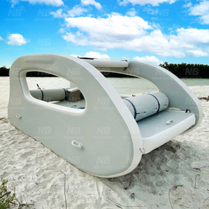 Mới nhất thiết kế sang trọng nổi Inflatable Nhà Nước Catamaran thuyền cho nước - Product Image 5