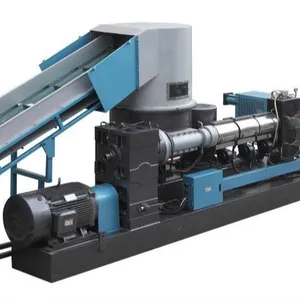 Automatic recycling winding film granulator machine plastic pe pelletizing line