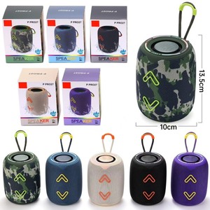 P PRO27 Enceinte Portable Étanche pour Système Audio Extérieur Sans Fil avec Lumière RGB, Rechargeable, Sangle de Transport, en Plastique - Product Image 5