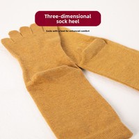 Chaussettes à cinq doigts WRELS prêtes à être expédiées, chaussettes de sport extensibles antidérapantes à cinq doigts, chaussettes absorbant la transpiration, chaussettes respirantes en coton