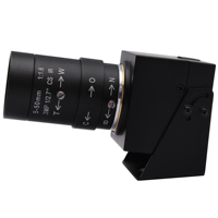 1MP USB Web Kamerası Yüksek Kaliteli 5-50mm Lens Değişken Odaklı CS Lens Endüstriyel Dizüstü Bilgisayar Video Web Kamerası Windows Android Mac Linux için