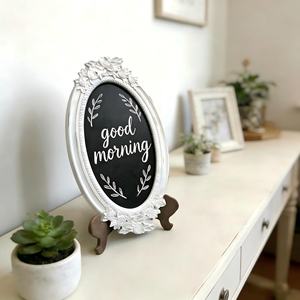 Tableau magnétique vintage orné de style baroque pour une décoration et une organisation uniques dans la garde-robe et le salon - Product Image 3