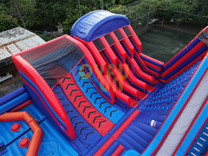 Joyful Fun Factory Design Parc d'attractions <span class=keywords><strong>gonflable</strong></span> commercial Aire de jeux <span class=keywords><strong>gonflable</strong></span> Parc à thème <span class=keywords><strong>gonflable</strong></span> extérieur et intérieur - Product Image 5