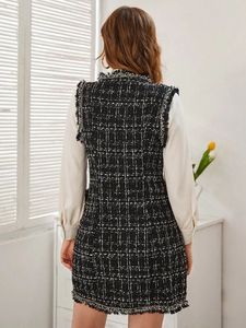 <span class=keywords><strong>Vestidos</strong></span> de dos piezas para <span class=keywords><strong>mujer</strong></span>, <span class=keywords><strong>vestidos</strong></span> a cuadros, Blusa de manga, estilo escolar, novedad primavera <span class=keywords><strong>2022</strong></span> - Product Image 3