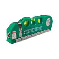 Usine directe 4 en 1 Mini niveau laser 360 Horizon ruban à mesurer vertical de qualité industrielle