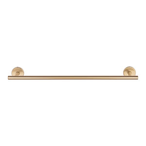 Ensemble de porte-serviettes en alliage de zinc finition nickel, design moderne de style européen, pour salle de bain et hôtel, avec barre de rangement et crochets, installation facile - Product Image 6