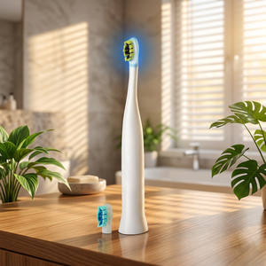 Personalized <b>Electric</b> Toothbrush Home Use Sonic Toothbrush Blue LED Gentle Bristles Smart Timer & Whitening Boost Tech - Product Image 4