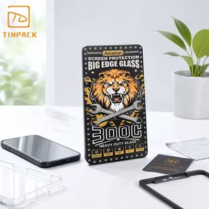 Caja de Lata Rectangular Personalizada Premium para Protector de Pantalla de Vidrio Templado para Teléfonos Móviles - Product Image 5