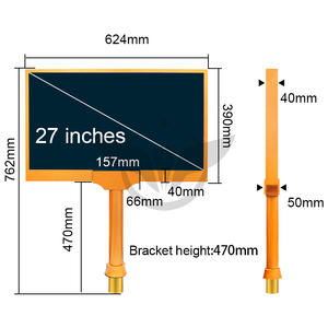 YH Luxury Pantalla de alta calidad La Pantalla de Baccarat de doble cara de 27 pulgadas es aplicable a los casinos - Product Image 6