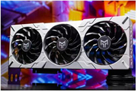Kartu Grafis Laptop GeForce RTX 4090 16GB DDR5 dengan Pendingin Kipas Desain Cahaya Menakjubkan Star Pole Chasing Wind