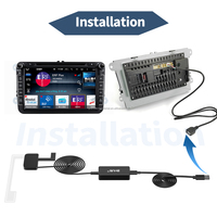 Antenne Grandnavi DAB + pour autoradio Android avec adaptateur USB GPS stéréo DAB récepteur lecteur balayage automatique