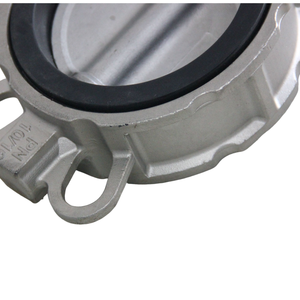 Радиально-сдвоенный дисковый затвор с ручным управлением из нержавеющей стали - Product Image 6