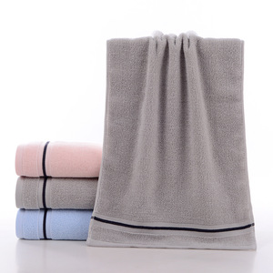 Toalla Facial de Algodón Puro Kim Ryan, 34x74cm, Gruesa, Suave y Absorbente, Rosa, Azul, Gris, para Uso Doméstico - Product Image 2