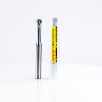 Fraise en acier au tungstène HRC65 ° de haute qualité Nano enduit noir 3 canaux prise en charge ODM personnalisable en usine