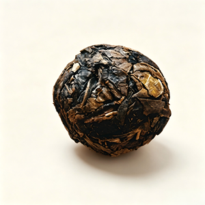 Bohetang Ancient Tree Golden Leaf Raw Pu'er <span class=keywords><strong>Dragon</strong></span> Balls, 397g 50pcs Individually Wrapped Sheng Pu Erh Gift Barrel - Product Image 5