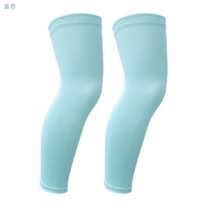 Jambières de sport respirantes en soie glacée pour enfants, idéales pour le basketball et la course en extérieur, protection des mollets - Product Image 3