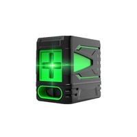 Nouveau best-seller transfrontalier : Mini niveau laser infrarouge auto-nivelant à lumière verte haute luminosité, cinq lignes, deux lignes, modèle XS