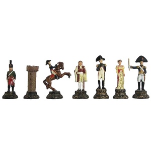 Jeu d'échecs français personnalisé Napoléon Jeu d'échecs hommes Napoléon Bonaparte - Product Image 4