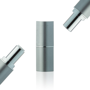 Envase de tubo de lápiz labial delgado plateado vacío, estuche para lápiz labial con MOQ bajo - Product Image 6