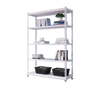 מחסן אחסון מדפי מתכת פלדת מדפי בורג-משלוח מגולוון מורט Boltless מזרן מדף מתלה מפעל - Product Image 1