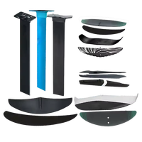 Usine personnalisée en Fiber de carbone Wingfoiling Hydrofoil Surf Foil Wing Naishs Norths Slingshots Takumas Gongs Wingfoiling Hydrofoil