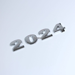 Pegatinas personalizadas para coche con letras 3D de 2024 años - Product Image 3
