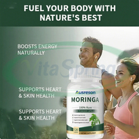 Labels privés 100% Comprimés de Moringa bio Produits amincissants Supplément à base de plantes Extrait de feuille de Moringa Comprimés de Moringa