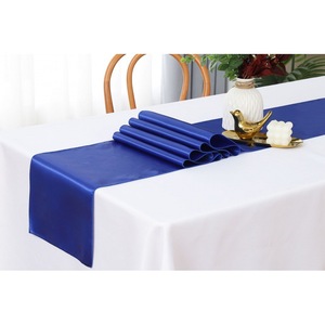 <span class=keywords><strong>Chemin</strong></span> <span class=keywords><strong>de</strong></span> <span class=keywords><strong>table</strong></span> en satin pour événements et banquets, vente en gros d'usine, couleur unie, nappe <span class=keywords><strong>de</strong></span> mariage décorative, tissu imprimé moderne - Product Image 3