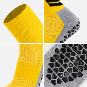 OEM su misura Logo Anti-Slip calzini per bambini giovani uomini antiscivolo calza <span class=keywords><strong>calcio</strong></span> equipaggio lungo Sport atletico calzini da <span class=keywords><strong>calcio</strong></span> - Product Image 2