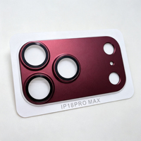Protection d'objectif pour iPhone 18 Pro Max, film en verre trempé métallique dépoli pour objectif d'iPhone 18 Pro, 17, 16