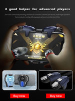 MEMO FS01 Manchettes antidérapantes pour doigts pour jeux, gants durables pour le gaming, pour PUBG, en fibre d'argent