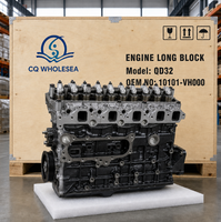 Moteur diesel QD32 de haute qualité pour Nissan D22 Pick-up