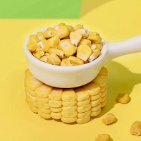 Camilan Asia Jagung Manis Beku-Kering Camilan Sayuran Sehat Proses Goreng Dikemas dalam Kantong