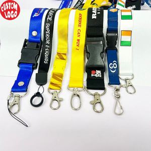 Lanière personnalisée avec logo d'entreprise, service de taille sur mesure, lanière d'accès pour conférence <span class=keywords><strong>Stonebridge</strong></span>, lanière en polyester imprimée avec logo personnalisé, porte-clés - Product Image 2