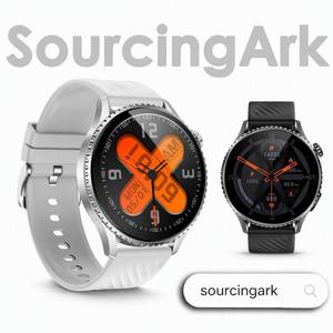 Reloj Inteligente Sourcingark con Esfera Redonda AMOLED, Llamadas por BT, Monitor de Frecuencia Cardíaca, Presión Arterial, Monitor de Salud con Alerta SOS MT800 - Product Image 1