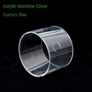 Couverture de protection pour machine en tube acrylique rond personnalisé, tube acrylique haute transparence - Product Image 1