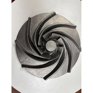 Impeller en acier inoxydable 316 de qualité supérieure CF8M moulé par sablage pour pièces de pompe chimique Taïwan - Product Image 2