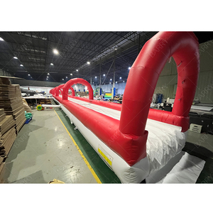 Cheap Price Custom Commercial Kids <strong>Inflatable</strong> Water <strong>Slides</strong> Backyard Cheap <strong>50m</strong> <strong>Inflatable</strong> <strong>slip</strong> <strong>and</strong> <strong>Slide</strong> with Pool - Product Image 1