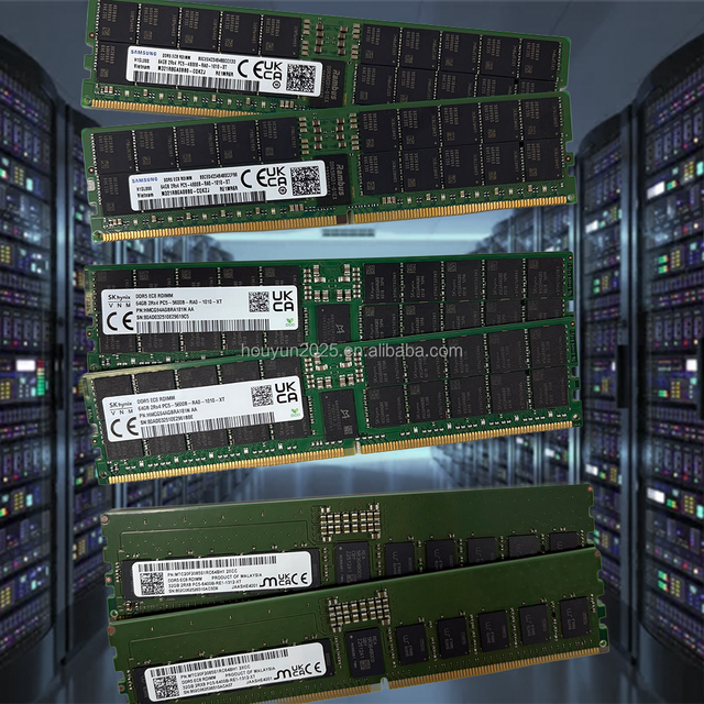 DDR5 16G 24G 32G 48G 64G 96G 128G 256G 4800Mhz 5600Mhz 6400Mhz 7200Mhz 8800Mhz RAM RECC Server Memory